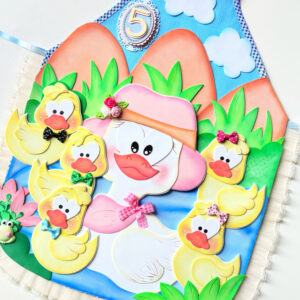 Apostila de moldes- Avental Cinco Patinhos