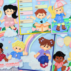 Apostila de Moldes Kit sala de aula - Chuva de Bençãos