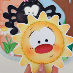 Apostila de moldes - Avental Musical Dona Aranha