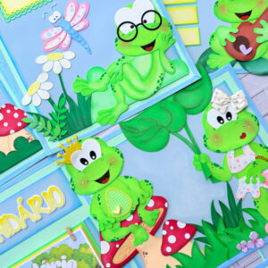 Apostila de Moldes - Kit sala de aula Sapinhos