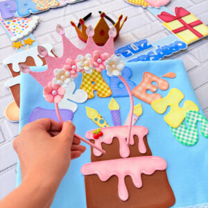 Apostila de moldes - Kit aniversariante do dia