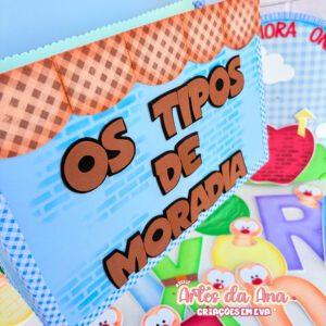 Apostila de Moldes - Projeto Os Tipos de Moradia